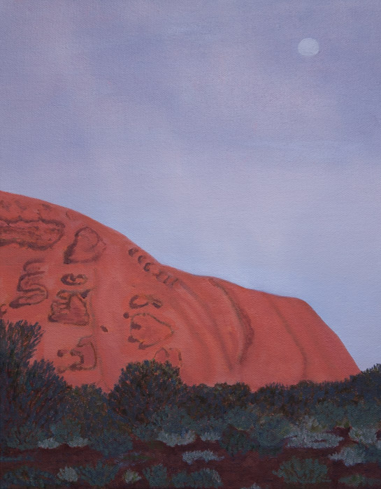 Uluru in the Morning